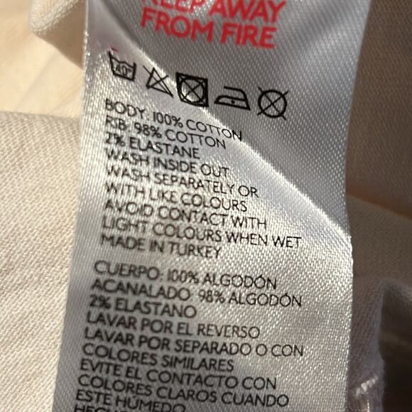 Urban Outfitters IETS FRANS Long Sleeve Boyfriend Tee Size M NWT - Picture 8 of 12